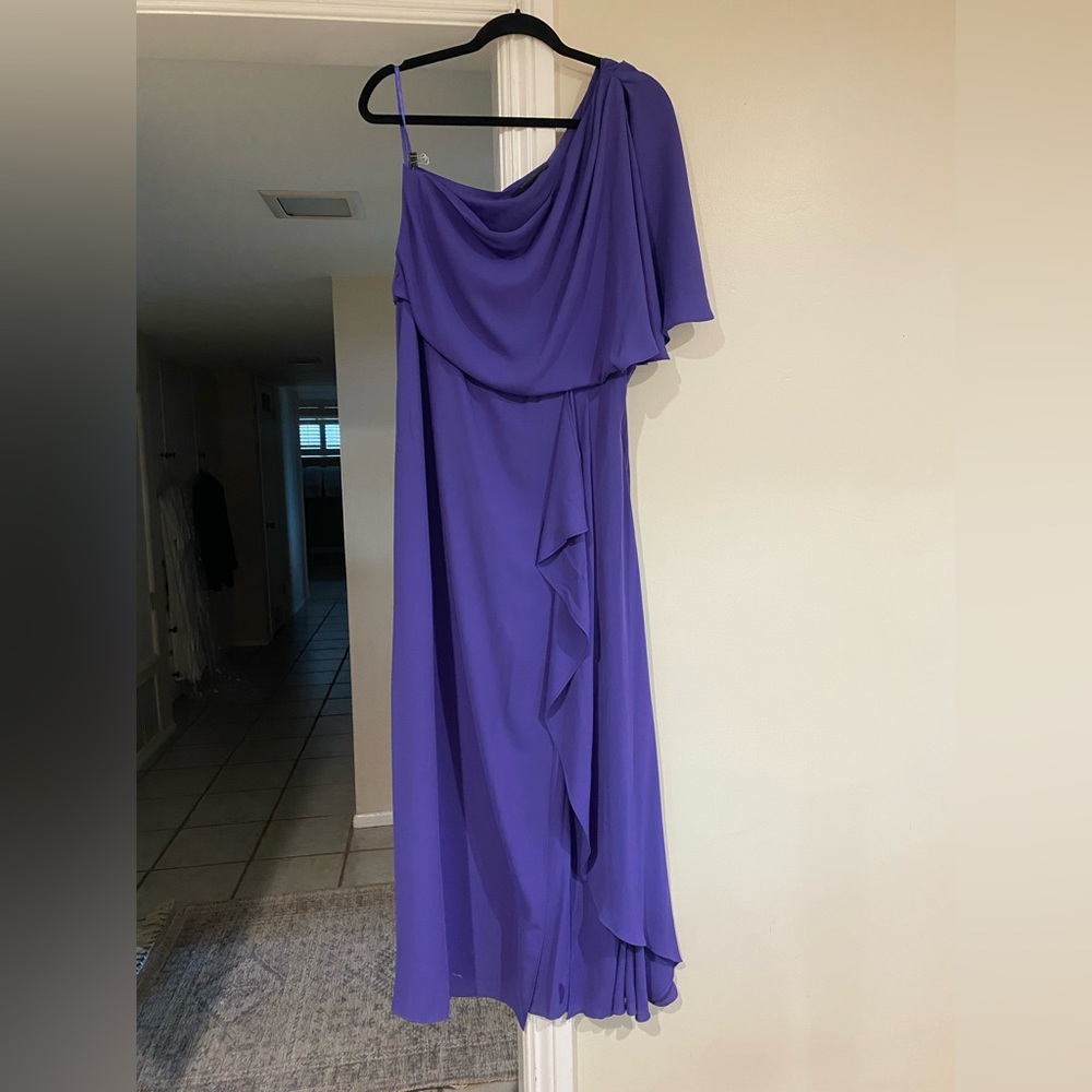 BCBG BLUE DRESS - Wedding guest, mother of bride, formal